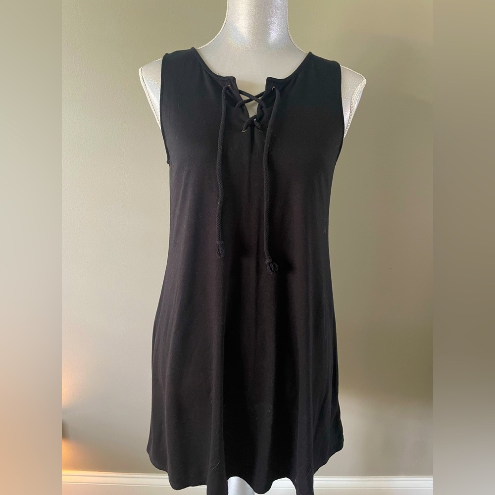 Black tank dress